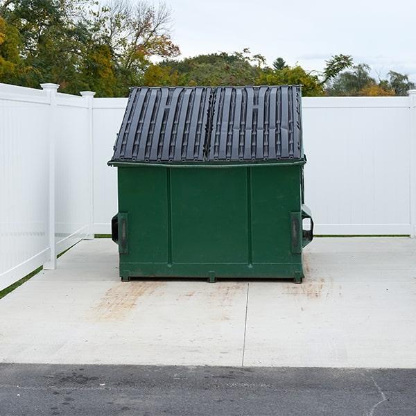 our pricing for commercial dumpsters varies depending on the size, duration of rental, and frequency of service, but we offer competitive rates for businesses of all sizes